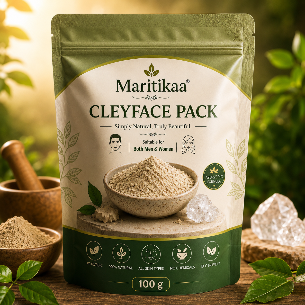 Maritikaa Clayface Pack - 100g